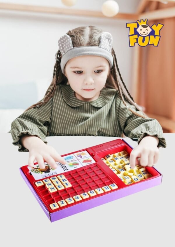 TOY FUN Educational Spelling Word/Puzzle Game for Kids of Age 3 Years and Above - Image 2