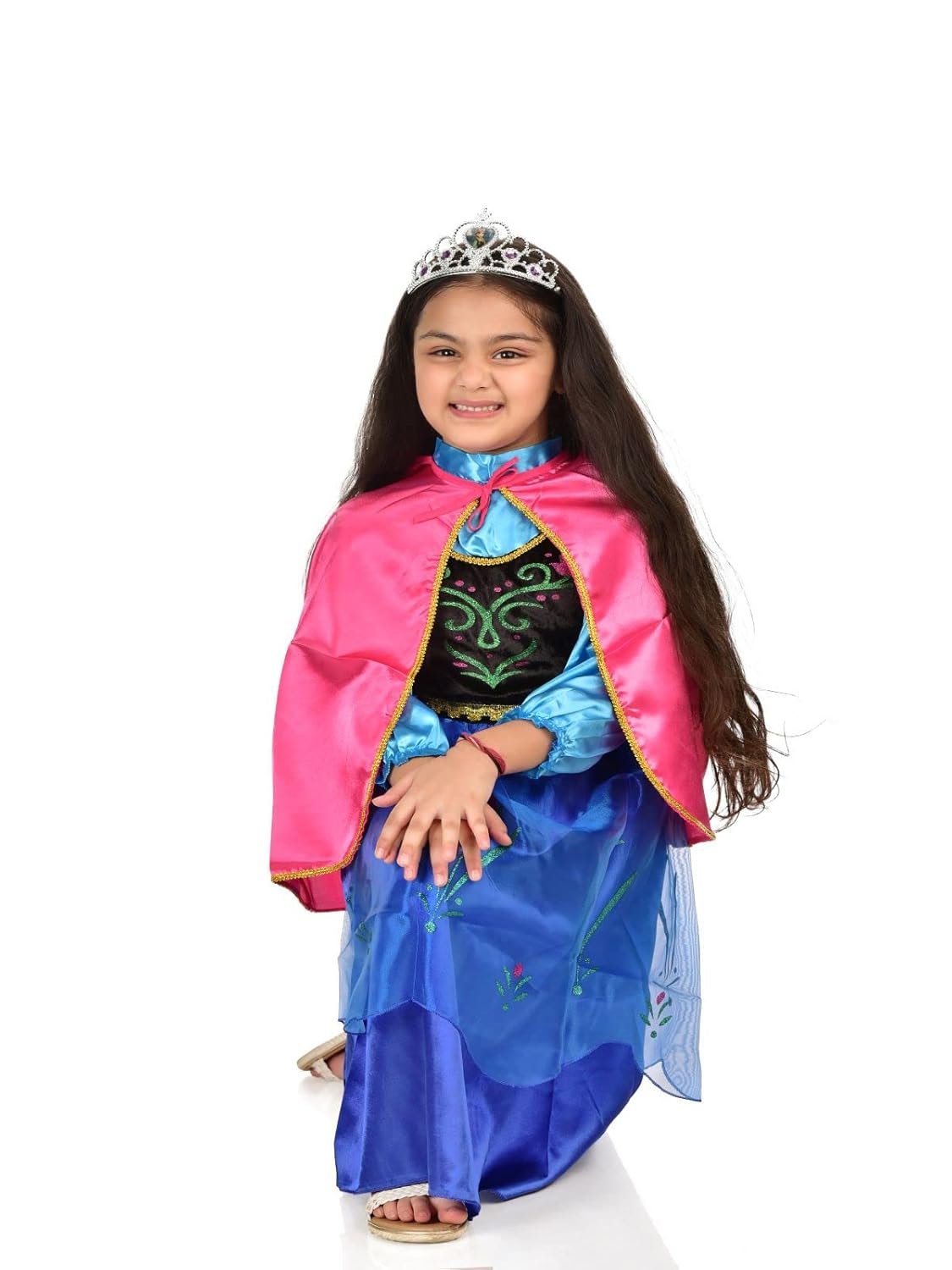 BookMyCostume Anna Princess of Arrendale Fairy tale Kids Fancy Dress Costume - Image 5