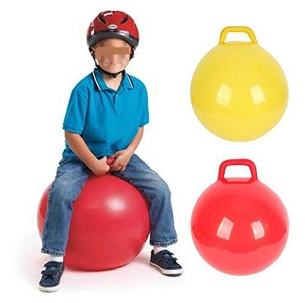 ATHA Hop Bouncing Ball for Kids Ages 3-6 Year, Sit and Bounce Rubber Hop Ball | Jumping Balls for Kids (Multicolor) - Image 4