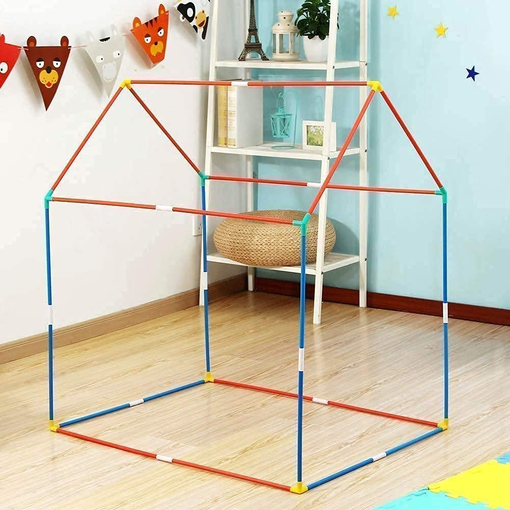 Colorfull and Extremely Light Weight Indoor and Outdoor Kids Play Tent House for 3-8 Years Old Kids Girls and Boys (Candy) - Image 5