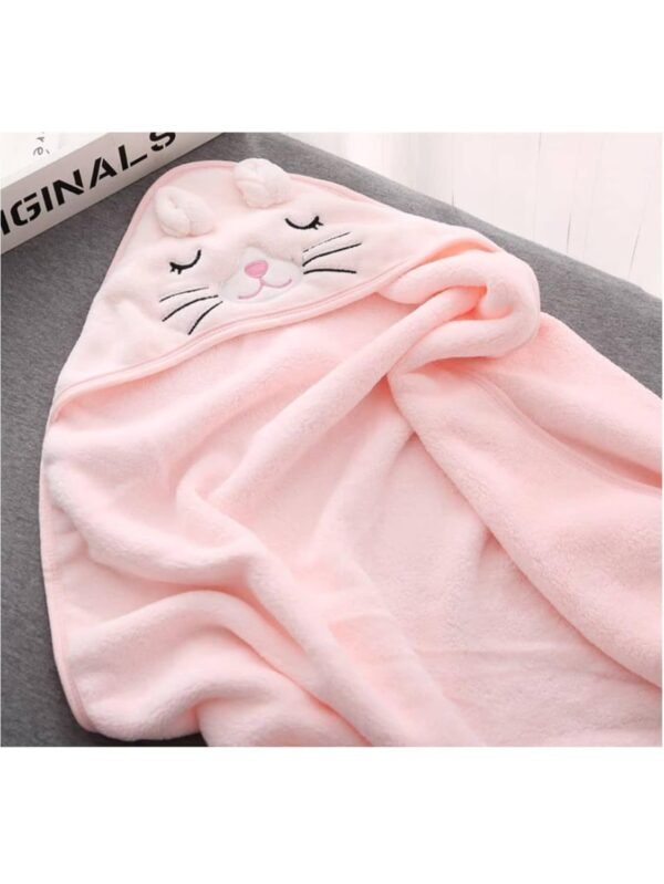Baby Hooded Towel, Soft and Hypoallergenic Baby Bath Towels with Hood for Toddler Infant Newborn, Large and Absorbent Toddler Towels for Baby Boy Girl (31 x 31 inch) (Bear) - Image 6