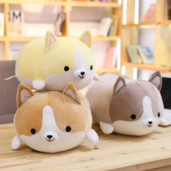 bnf® Stuffed Corgi Dog Plush Toy Valentine\'s Day Gifts for Kids Boys Girls Adults Brown - Image 2