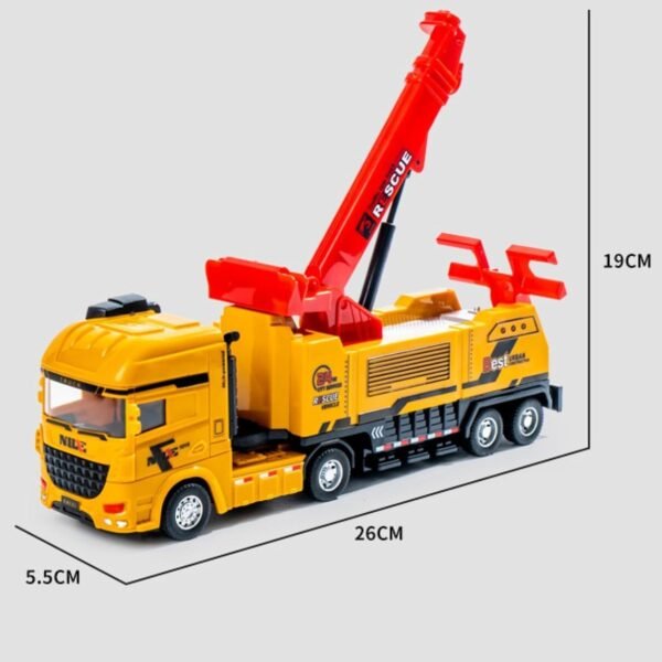 Lr Decor Bazaar Friction Powered Vehicle Pull Back Car Model for Children 3-7 Years Old Boys A - Image 2