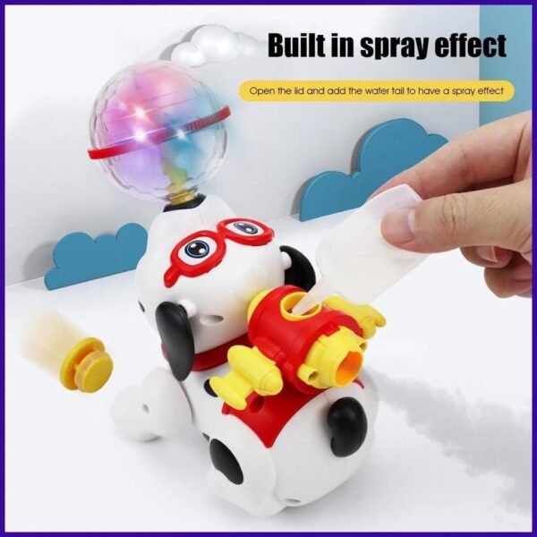 Toys Treasure Dancing Dog Musical Toys for 1 + Year Old Toddlers Babies Walking Toys for Kids with Mist Smoke Spray Flashing Light Sound 360° Rotating Baby Toys Kids Toys for 2-5 Years - Image 4