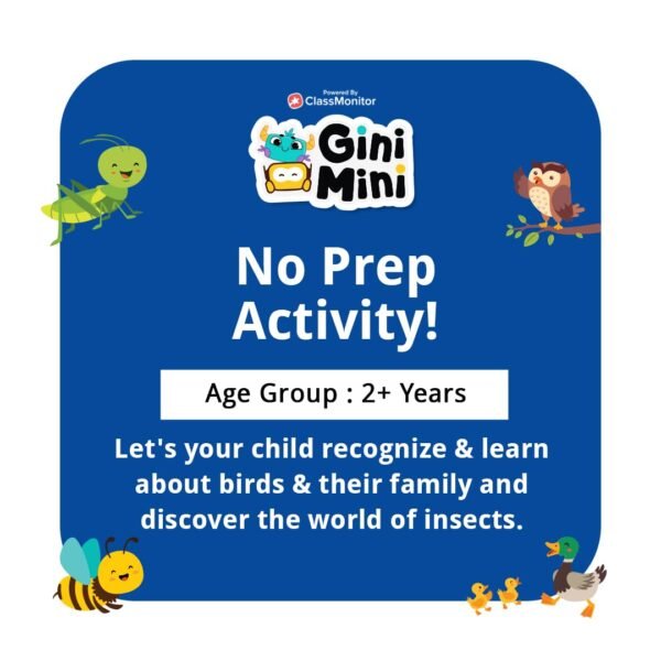 Birds & Insects Puzzle for Kids 2 3 4 5 Years | Educational 2 Piece Puzzle for Memory & Motor Skills | Return & Birthday Gifts for Boys & Girls - Image 6