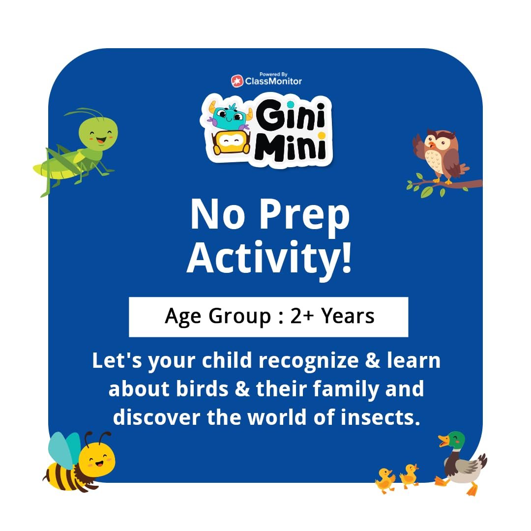 Birds & Insects Puzzle for Kids 2 3 4 5 Years | Educational 2 Piece Puzzle for Memory & Motor Skills | Return & Birthday Gifts for Boys & Girls - Image 6