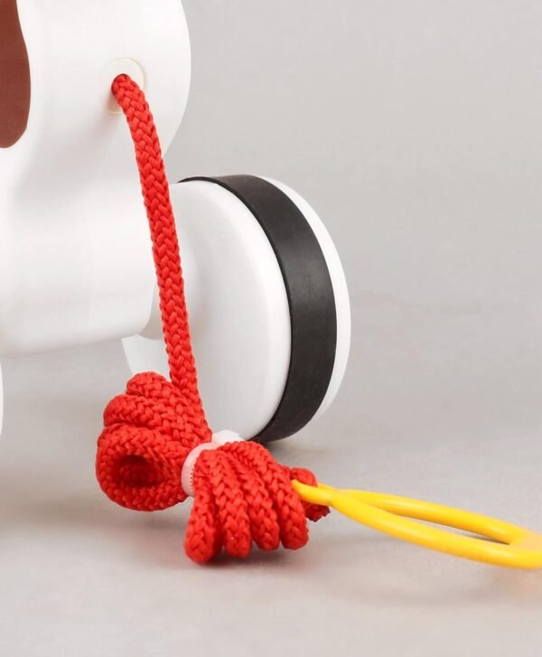 Storio Baby Products Pull Along Toddler Toy, Pull Along Toy with Attractive Design, Developmental Toy for 1 Year Old Girl Boy - Horse - Image 2