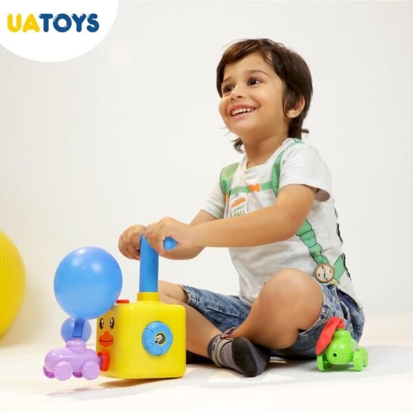 Balloon Racer Activity Toy for 1-5 Years Old, Baby and Child Activities, Multicolor - Image 4