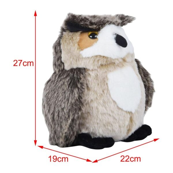 bnf® Imitation Owl Cute Animal Dolls Figurine Toys for Home Decoration Boys Kids Baby | Toys for Baby | Plush Baby Toys - Image 2