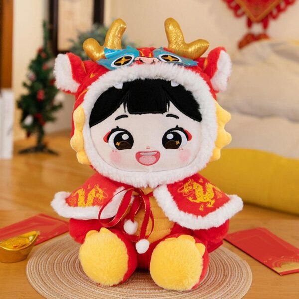 bnf® Chinese New Year Plush Toy Soft Handmade Stuffed Animal Toy for Parties Room Girl - Image 2