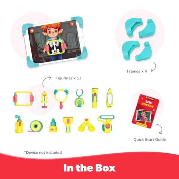 PlayShifu Tacto Doctor AR-Powered STEM Pretend Play Toys for Kids -STEM Kit with 3 Interactive Games and 100+ Fun Learning Levels (4-10 Years) - Image 3