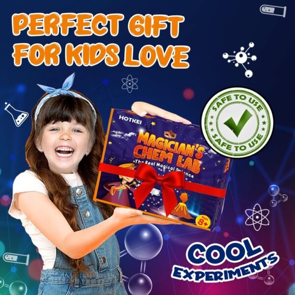Magicians Chem Lab Educational Science Magic Experiment Kit Games Toys for Kids Boy Girl Age 8 9 10 12 Year Scientific Magic Tricks Kit Project Toy Birthday Gifts for Boys Girls Science Kit - Image 4
