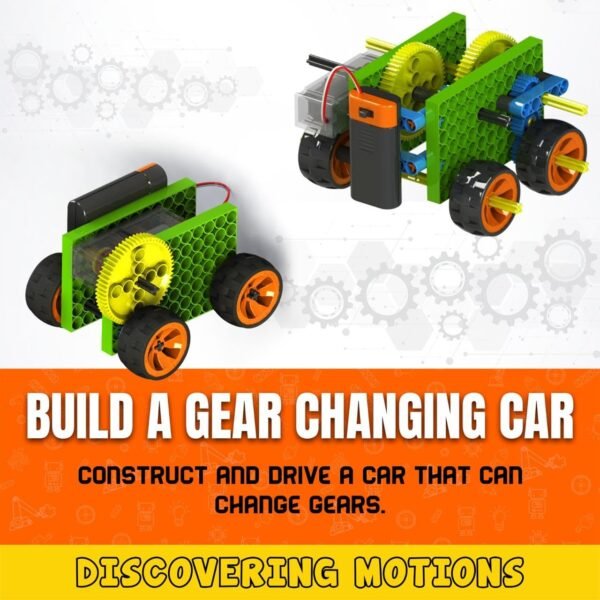 Blix Robotix - Discovering Motions, Science Kit, Educational DIY Building Set, Construction Toys, STEM Toys for 9+ Years Boys and Girls - Image 2