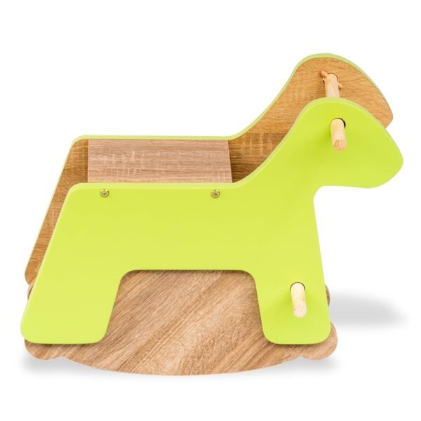 Rocking Horse, a Ride-on Toy for Kids Aged 1-5 Years (Green)