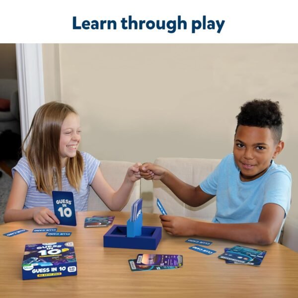 Skillmatics Guess in 10 NASA Space, Perfect for Boys, Girls, Kids & Families Who Love Card Games, Educational Toys, Travel Games, Gifts for Ages 8, 9, 10 and Up - Image 2