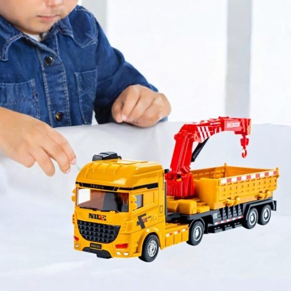 MYADDICTION Friction Powered Vehicle Pull Back Car Model for Children 3-7 Years Old Boys B - Image 5