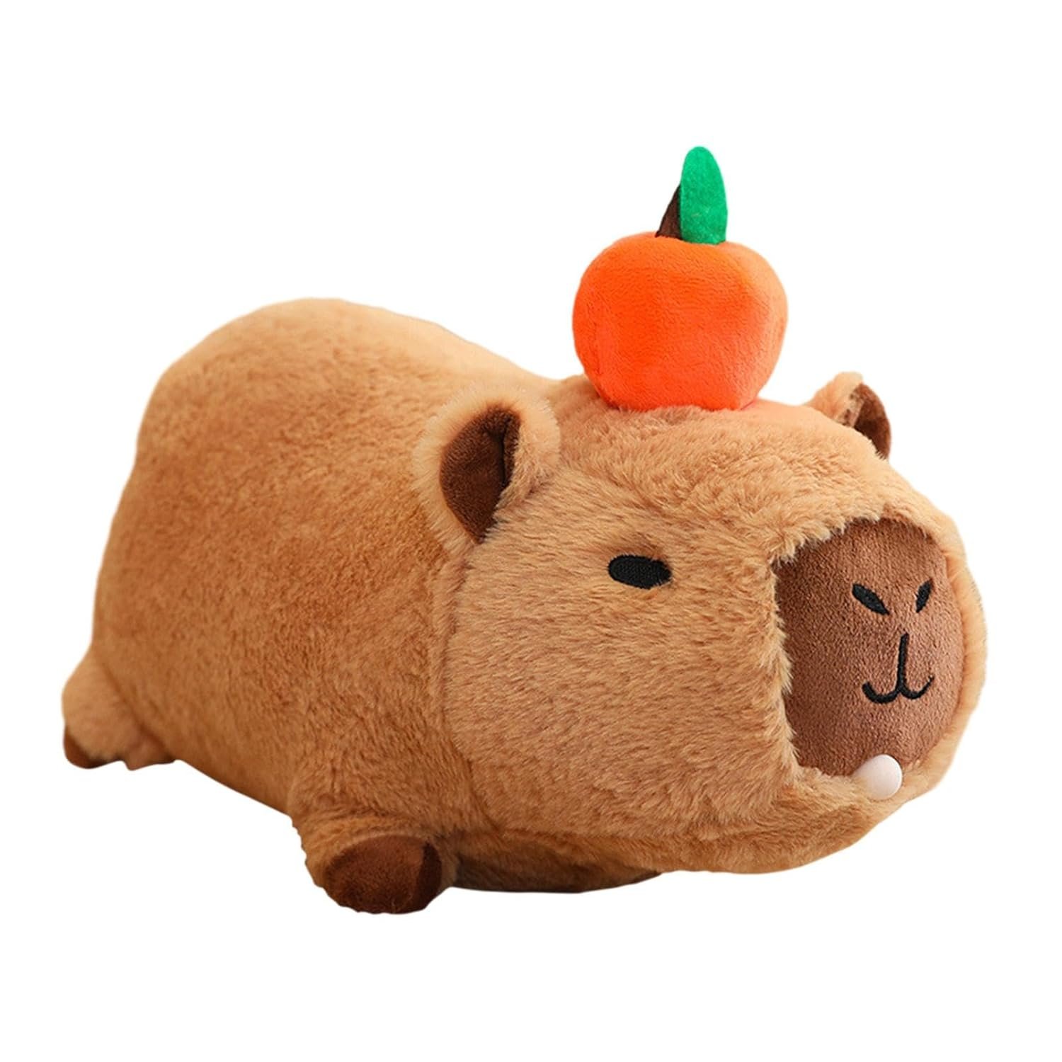 Capybara Stuffed Toy with Sound and Blow Bubbles Capybara Plush Toy for Kids 30cm - Image 4