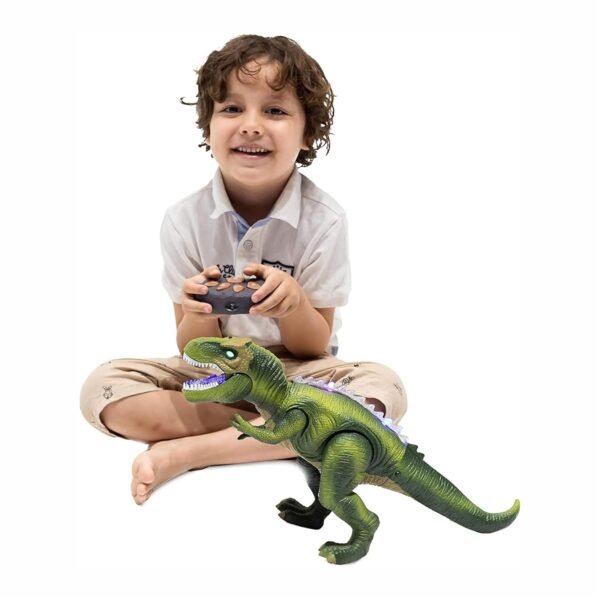 SNAPTRON Velociraptor Remote Control Dinosaur Toy for Boys & Girls, Interactive, Light & Sound, Ages 3+ - Image 6