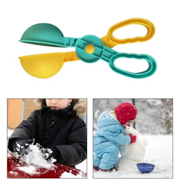 Snowball Maker Tool with Handle Snow Game for Adults Children Birthday Gifts Yellow|Toys & Hobbies | Games | Other Games|1 Snowball Maker Tool - Image 6