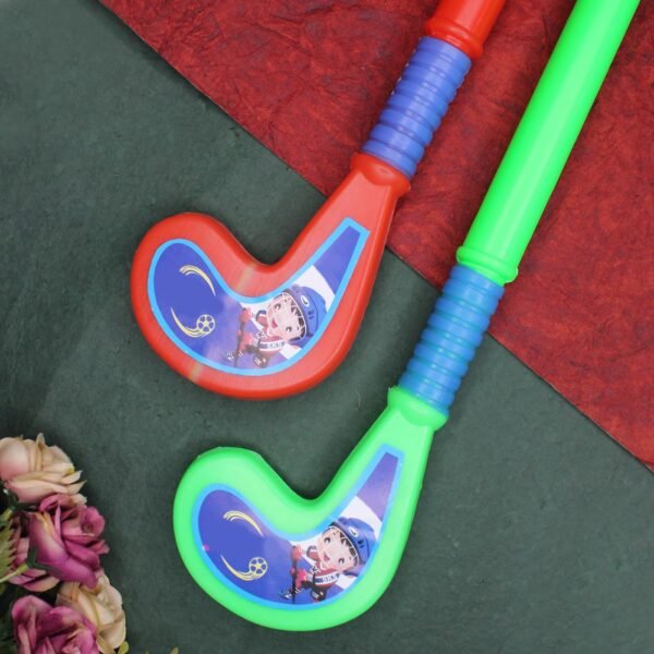 Verbier Hockey Set for Kids 2 Hockey Sticks 1 Ball Kids Party Return Gift (3-5 Year) Pack of 1 - Image 6