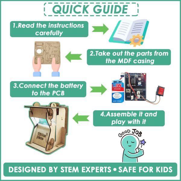 Smart Night Light DIY Kit for Kids | Toys for 8+ Years, 9+ Years, 10+ Years | Learning & Educational Toys | STEM Toys | Science Kits | Great Gift for Boys & Girls - Image 4