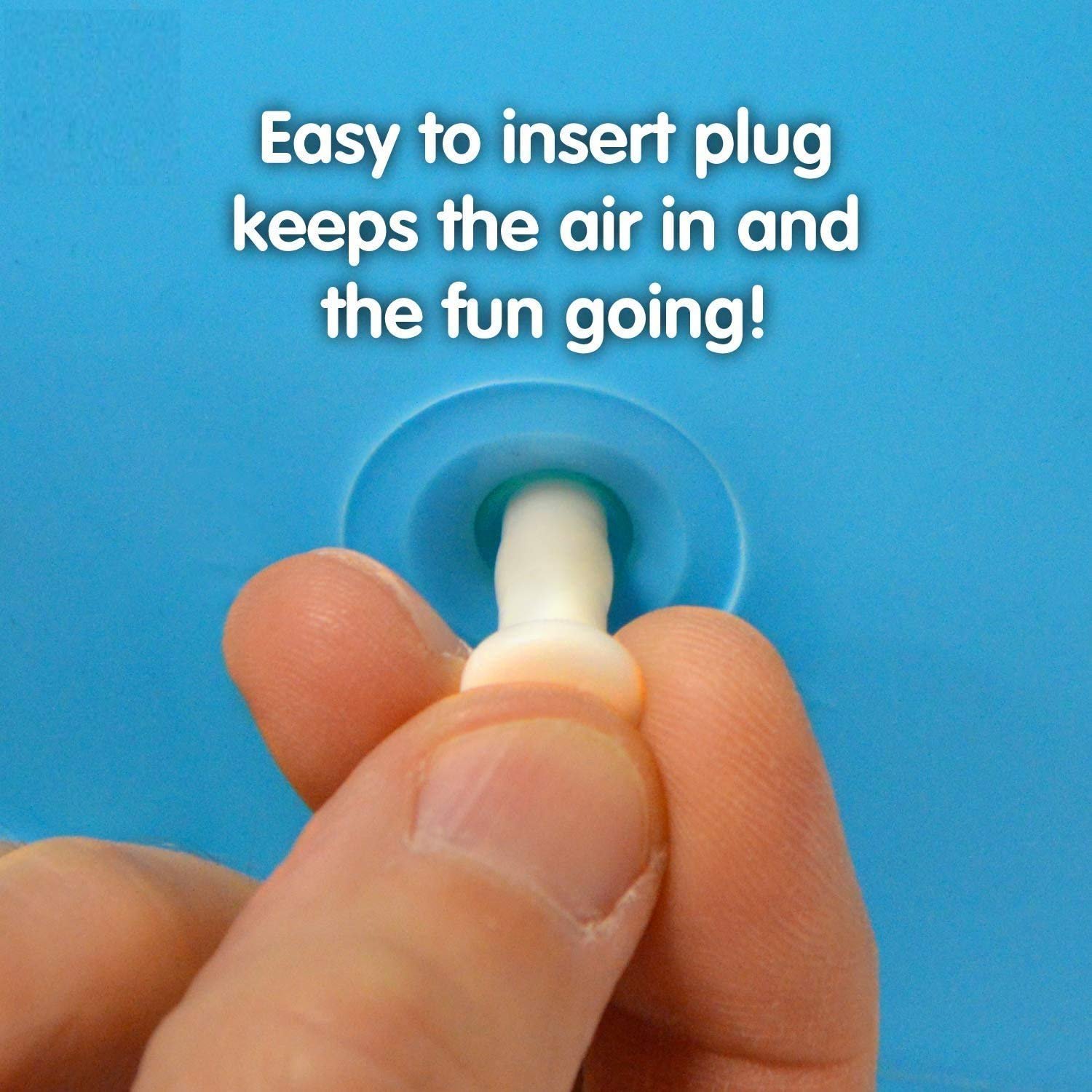 HopperBall Hop Hopping 65-cm,Ball Inflatable Bouncer Hoppity Hop Jumping Ball Children Yoga Outdoor Game Hopper Jump N Bounce Retro Ball Handle Ride-on Toy-Bouncy Kids (Multicolour) - Image 3