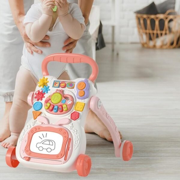 Baby Activity Walking Toy Walking Toy for Infants Boys and Girls 6-12 Months Red - Image 2