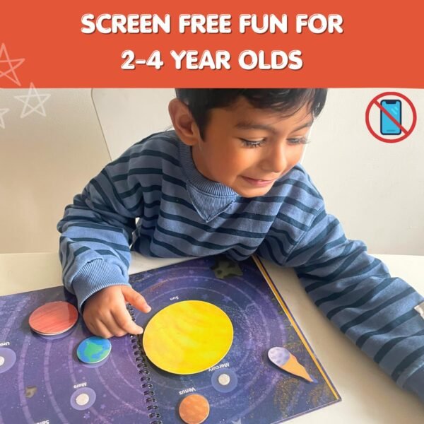 CocoMoco Kids Combo Pack of Montessori Busy Books for Toddlers Level 1 and 2 - Quiet Book for Kids, Learning Toys for 2-5 Year Olds, Preschool Birthday Return Gift for Kids - Image 2