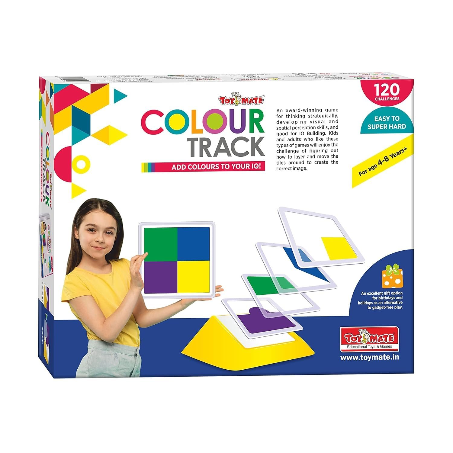 Colour Track | Fun Pack of 120 Challenges | IQ Building Activity Game | Age 3 to 5 Years - Image 2