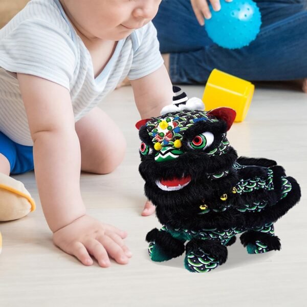 Toy Electric Dance Lion Toy Ornament Cute Lunar New Year for Children Kids Gifts - Image 2
