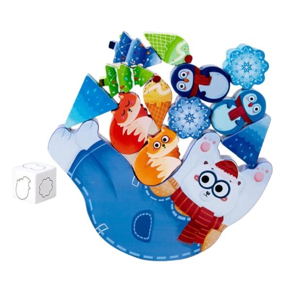 bnf® Montessori Educational Stacking Toys for Boys Girls 1 2 3 4 5 Year Old Gifts Bear - Image 6