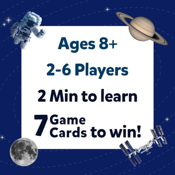 Skillmatics Guess in 10 NASA Space, Perfect for Boys, Girls, Kids & Families Who Love Card Games, Educational Toys, Travel Games, Gifts for Ages 8, 9, 10 and Up - Image 6