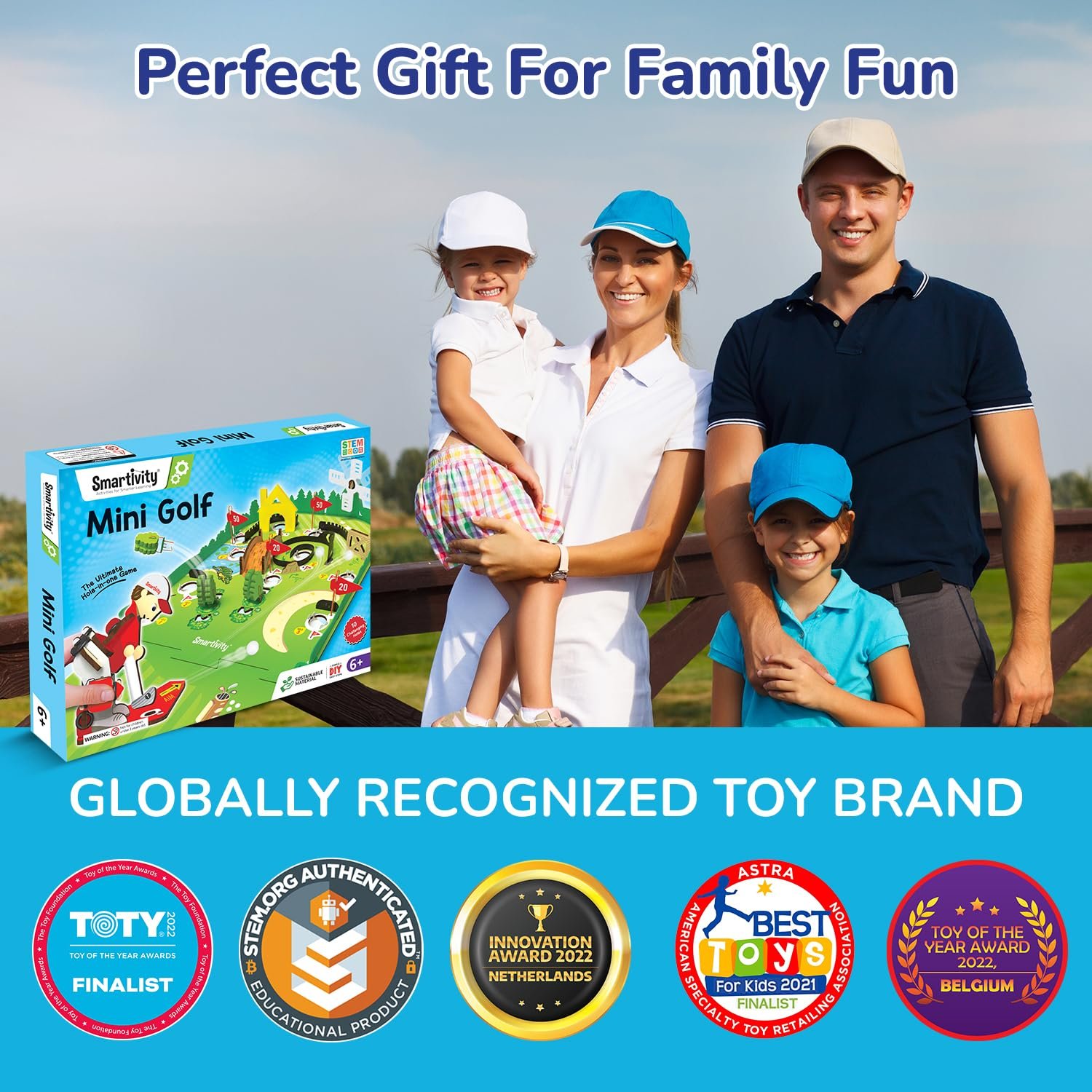 Smartivity Mini Golf Tabletop Game for Kids 6-12 Years Old | Birthday Gifts for Boys & Girls | DIY Science Toy for Kids 6,7,8,9,10,11,12,13,12 Years I STEM Wooden Construction Toy for Boys & Girls - Image 6