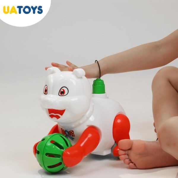 Push & Go Child Toys 2-5 years Boxer Dog Toys for 5 + year old Push & Go Toy for 1+ years old – White - Image 2