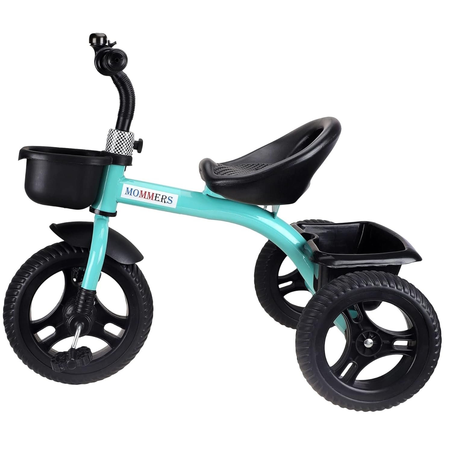 Minius Tricycle for Kids|Baby Trikes|Tricycle with Dual Storage Basket|Boys|Girls|Age Group 2 to 5 Years MM_7007 (Sea Green) - Image 3