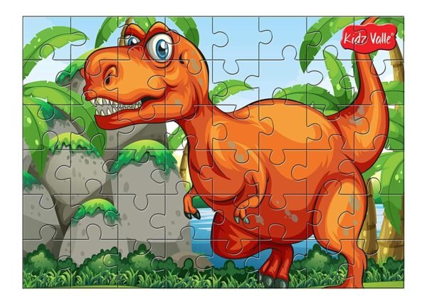 Dinosaur 48 Piece Jigsaw Puzzles for Kids Age 4 Years and Above, Size: 24.7 CM X 17.4 CM - Image 4