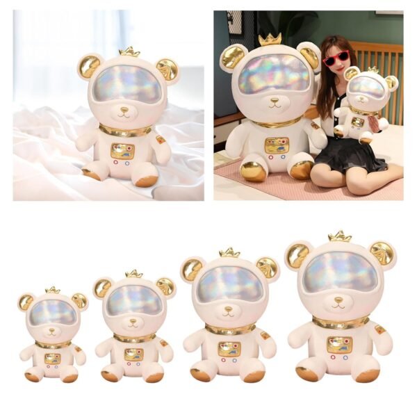 bnf® Lovely Astronaut Bear Plush Toy for Kids Boys Girls Easter Gift Party Favor 25cm - Image 4