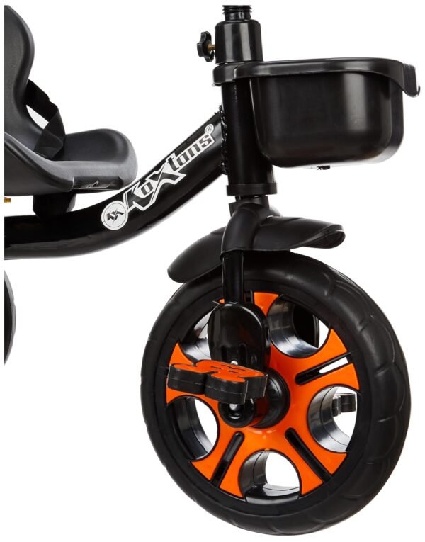 Tricycle for Kids Super - The Choice of Parent’s for 1-5 Years Old, 30kg Max, Luxurious, Safe, and Durable Trike. Advanced Parental Control Handle and with Safety Belt, Black - Image 5