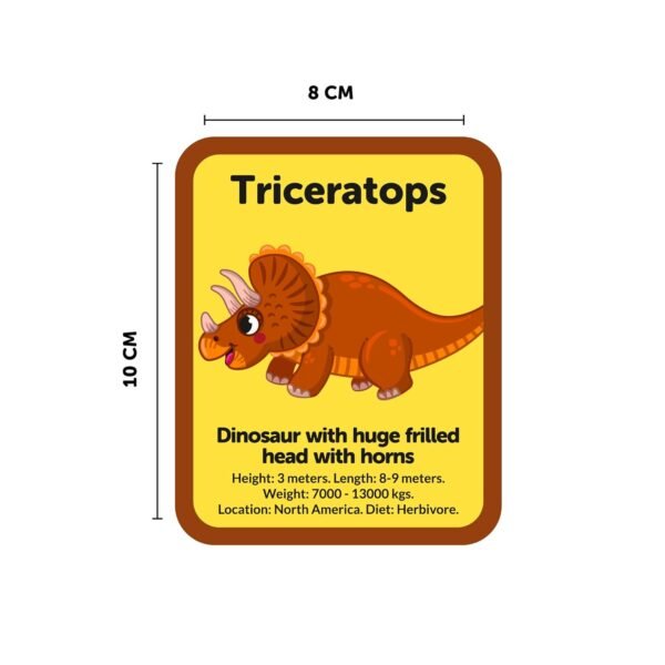 60 Piece Wooden Puzzle for Kids 4-6 Years - Dinosaurs World Jigsaw Floor Puzzle With Booster Cards & Box - Safe & Durable Educational Toy - Image 5