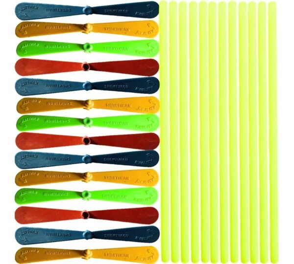 Fly Toys for Kids Flying Outdoor Toys for Boys & Girls Gift for Children Colorful Pack of 50 Pcs (FlyToyeS-Fly50)