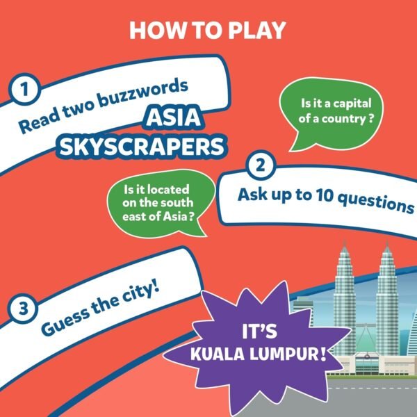 Skillmatics Guess in 10 Cities Around the World, Educational Travel Toys for Boys, Girls, and Kids Who Love Card Games, Board Games, Geography and History, Gifts for Ages 8, 9, 10 and Up - Image 4