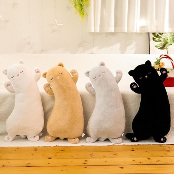 bnf® cat Plush Pillow Sofa Cushion Birthday for Kids Children White Baby | Toys for Baby | Plush Baby Toys - Image 3