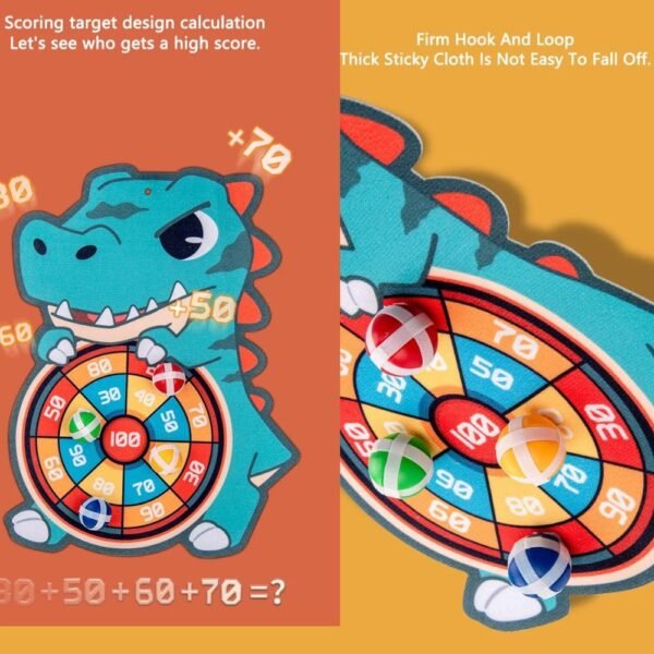 Dinosaur Toy Gun- Foam Bullet Blaster-Dart Target Games for Kids- Indoor Toys 3-7 Years- Gifting Toys- Random Colour - Image 2