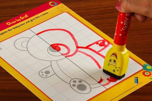 Skillmatics Educational Game - Boredom Buster, Reusable Activity Mats with Dry-erase Marker, Gifts, Travel Toy for Kids Ages 3, 4, 5, 6 - Image 2