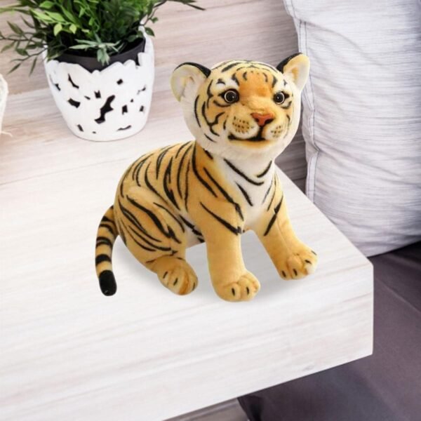 bnf® Adorable Plush Tiger Doll Pillow for Bedding Birthday s Girls Boys Yellow 23cm Baby | Toys for Baby | Plush Baby Toys