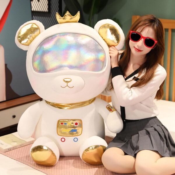 bnf® Lovely Astronaut Bear Plush Toy for Kids Boys Girls Easter Gift Party Favor 25cm - Image 2
