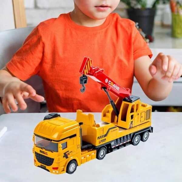 Lyla Friction Powered Vehicle Pull Back Car Model for Children 3-7 Years Old Boys C - Image 6
