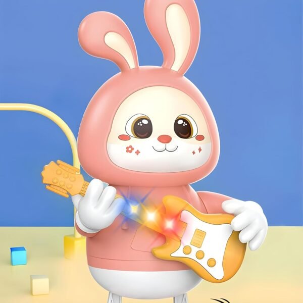 Dancing Music Guitar Rabbit Toy, Babies Toys 1-3 Year Old Toddler Toys, Toddler Education Toys, Musical Intelligence Development Toys for Kids Boys Girls - Image 2