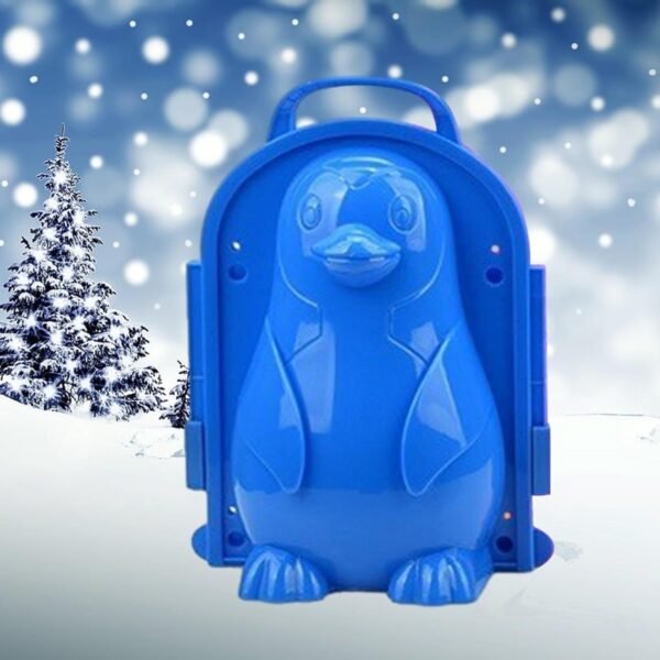 MERISHOPP® Snowball Maker Clip Snowball Maker Tool for Kids Teens Adults Beach Holidays Blue Penguin|Toys & Hobbies | Games | Other Games|1 Snowball Maker Tool - Image 2