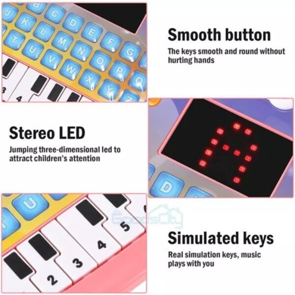 KTRS Enterprise 2 Year Old Girls Boys Learning Toys, Tablet Toy , Educational Learning Toys with Light and Music Gift for ABC Learning Toys for Kids Ages 1-3 - Image 5